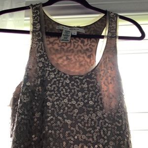 Max Studio gold sequin dress - Size Large